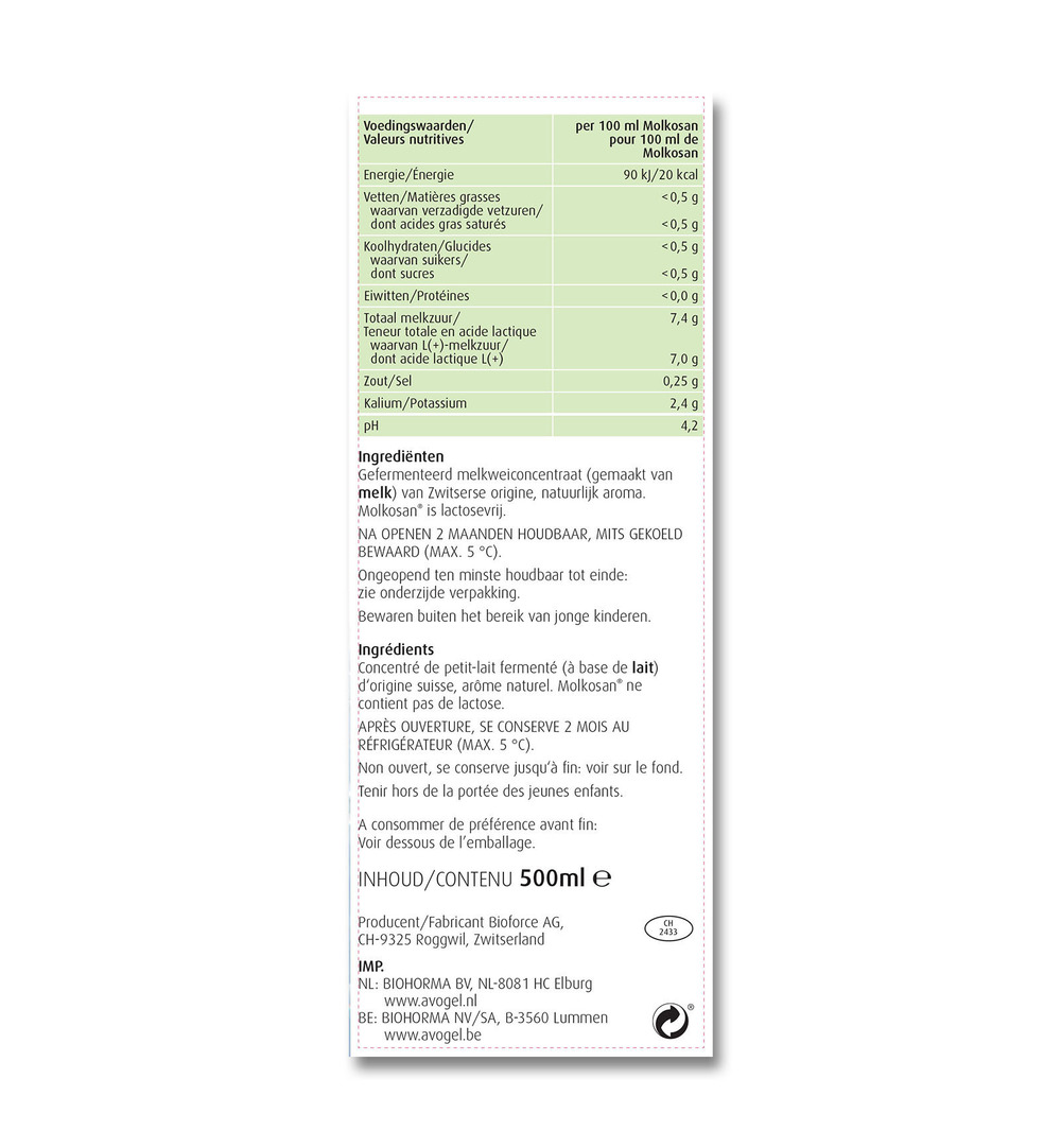 A.Vogel Molkosan (500 ml) - image 3