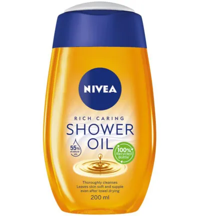 Nivea Natural douche olie verzorgend (200 ml)
