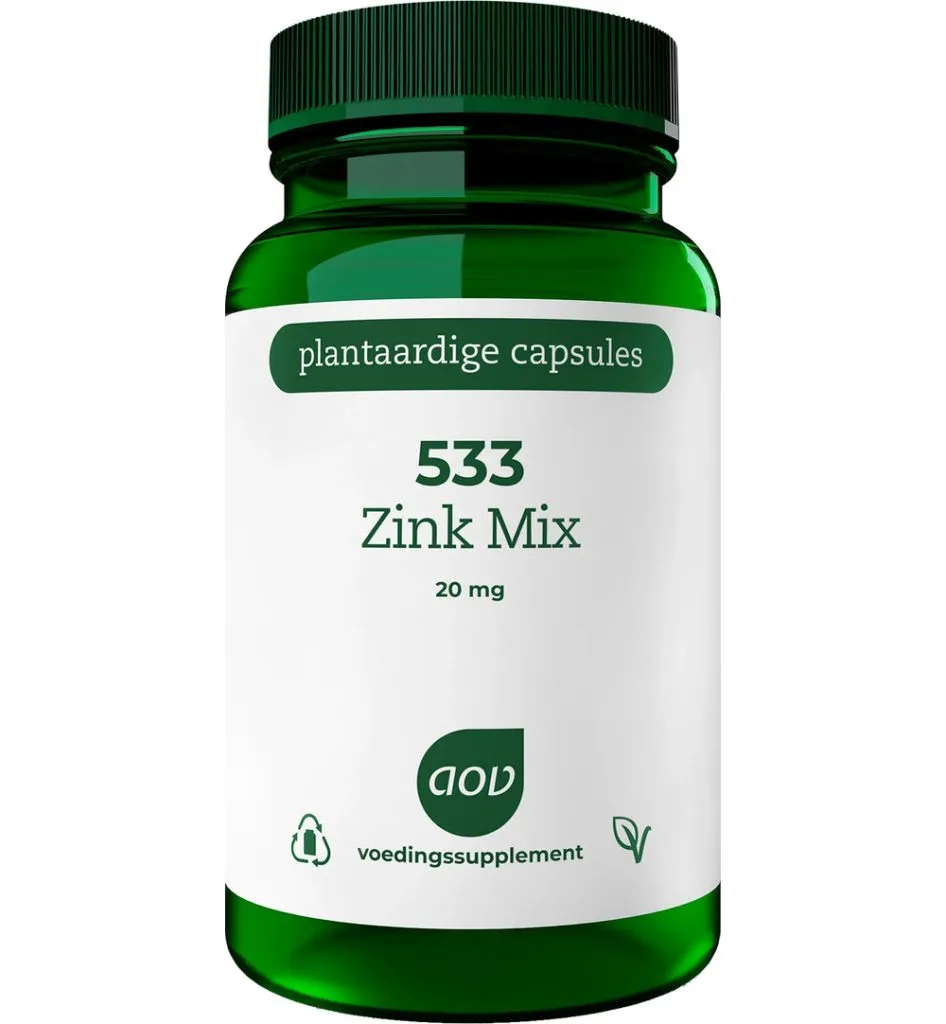 AOV 533 Zink mix (60 vega capsules)