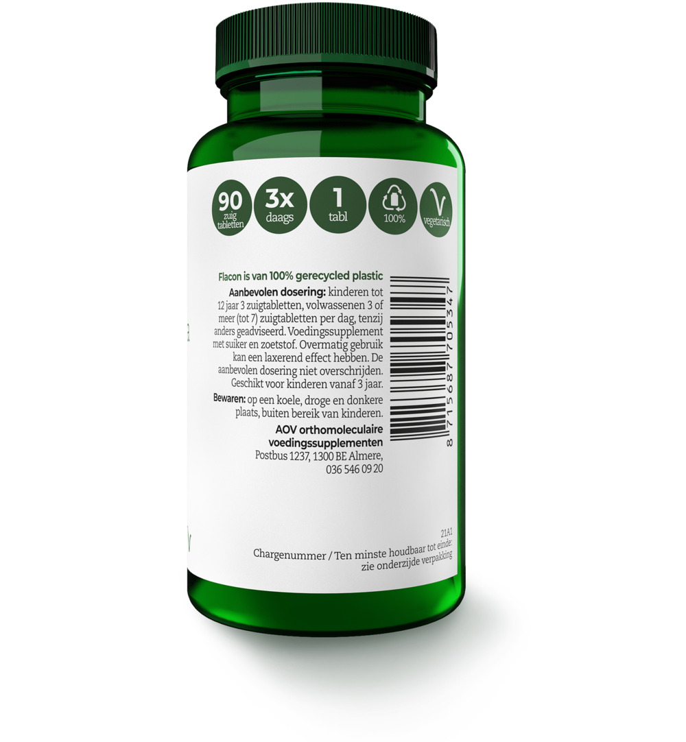 AOV 534 Zink extra (90 zuigtabletten) - image 2