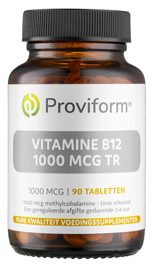 Proviform Vitamine B12 - 1000 Mcg Methylcobalamine Time Released (90 tabletten)