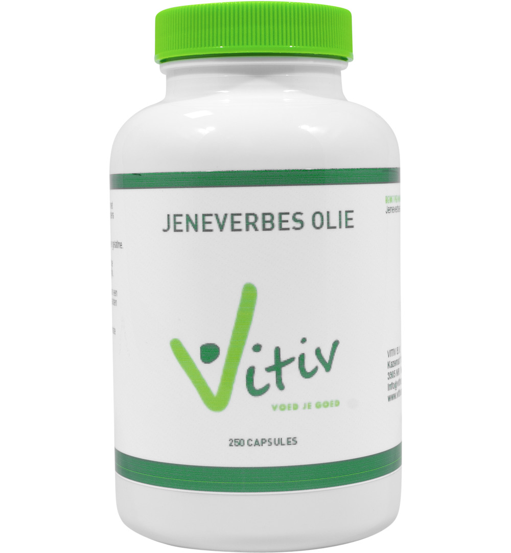Vitiv Jeneverbes olie (250 capsules)