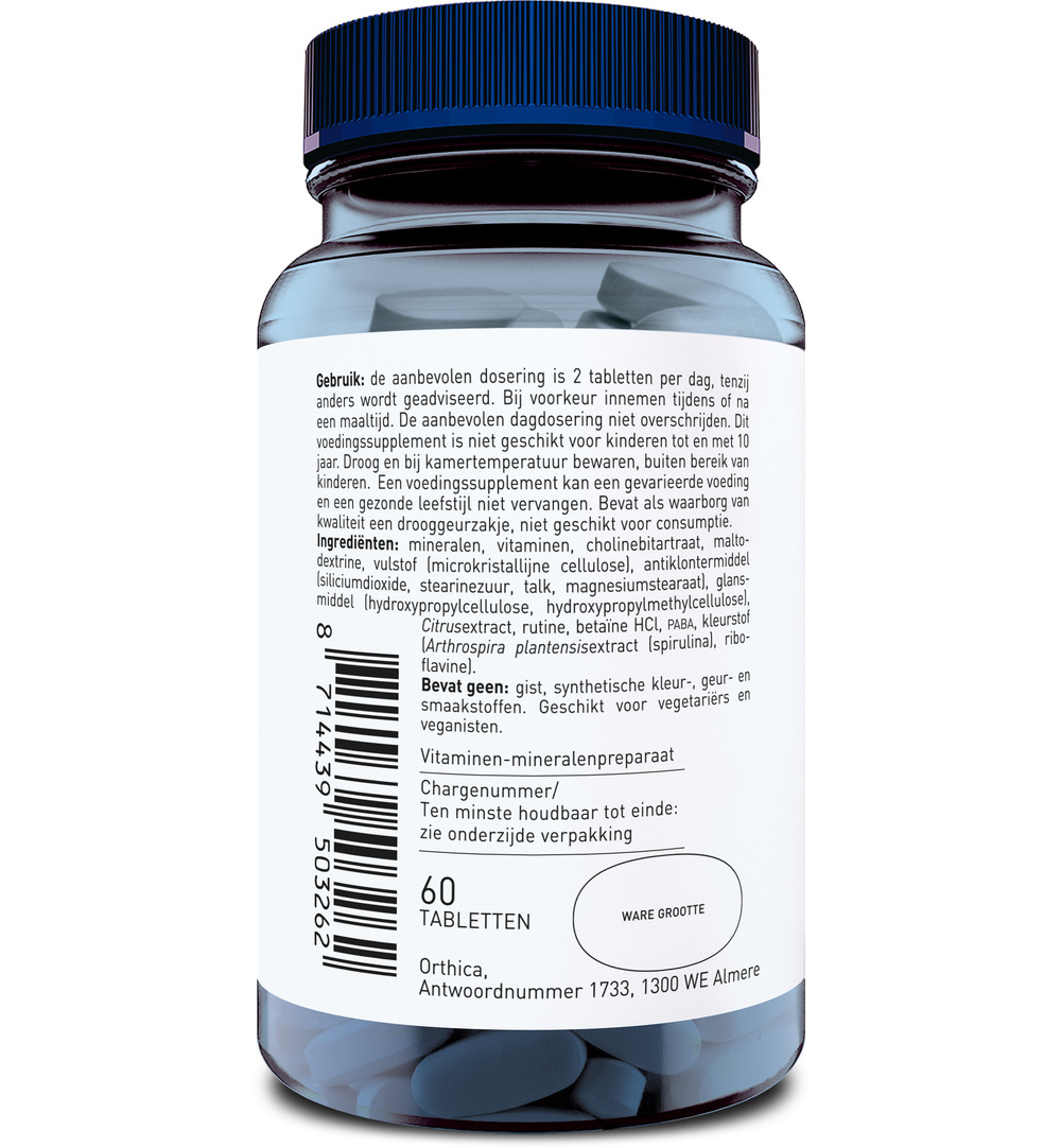 Orthica Multi Vegan (60 tabletten)