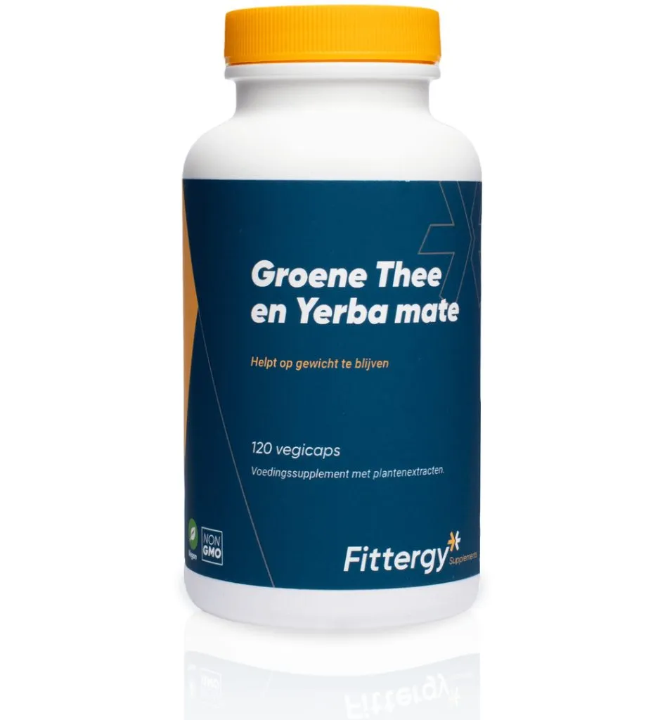 Fittergygroene Thee En Yerba Mate (120 Capsules)