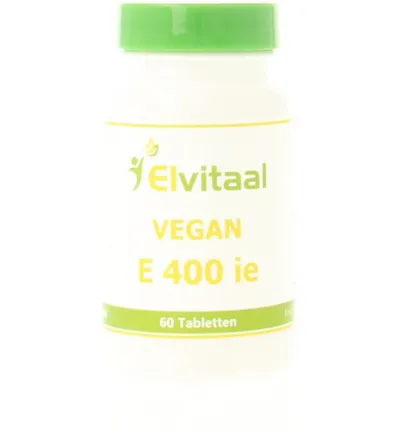 Elvitaal/Elvitum Vitamine E400 Vegan (60 tabletten)