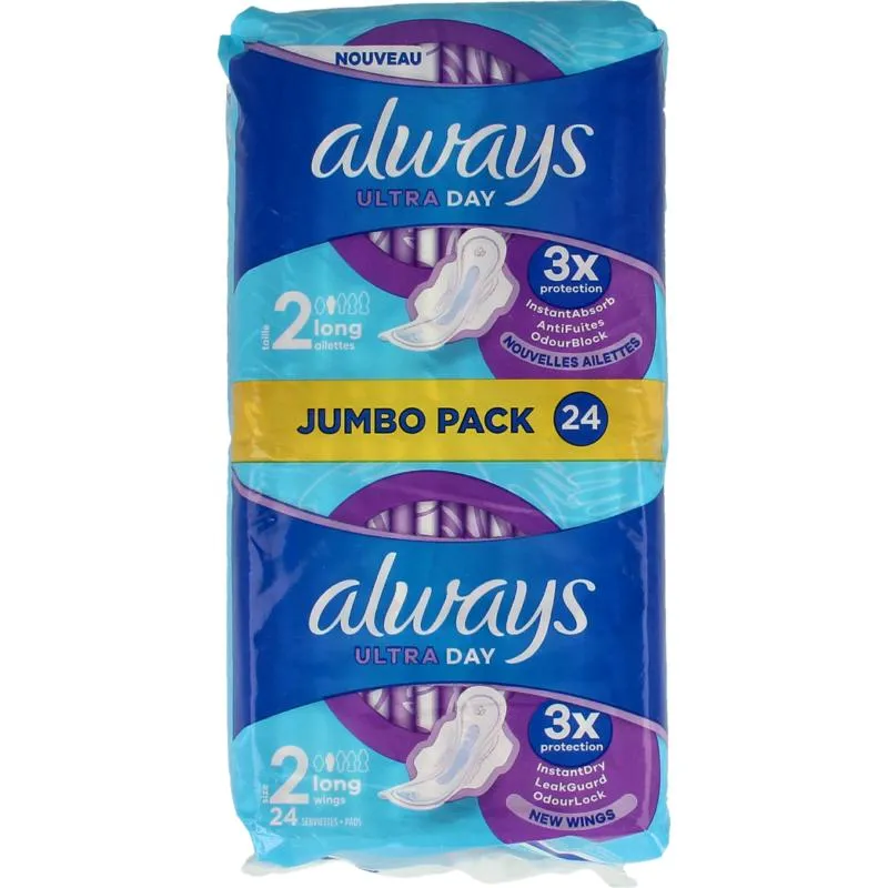 Always Maandverband ultra day long (24 stuks)