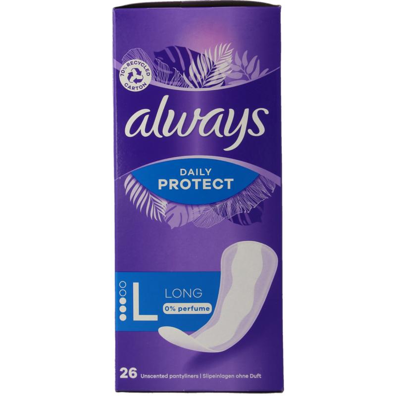 Always Inlegkruisjes daily protect lo ng (26 stuks)