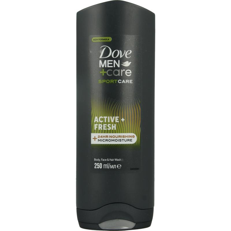 Dove Men shower sport active & fresh (250 ml)