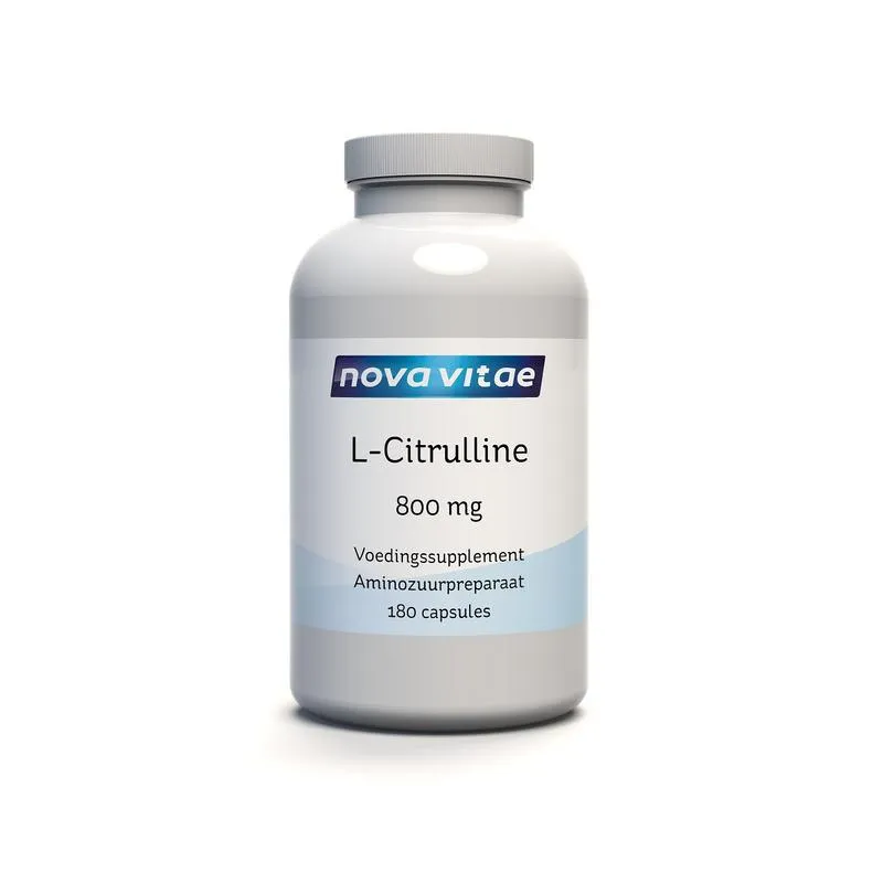 Nova Vitae L-Citrulline 800mg (180 capsules)