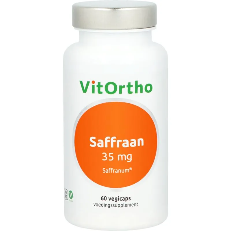 Vitortho Saffraan 35Mg (60 vega capsules)
