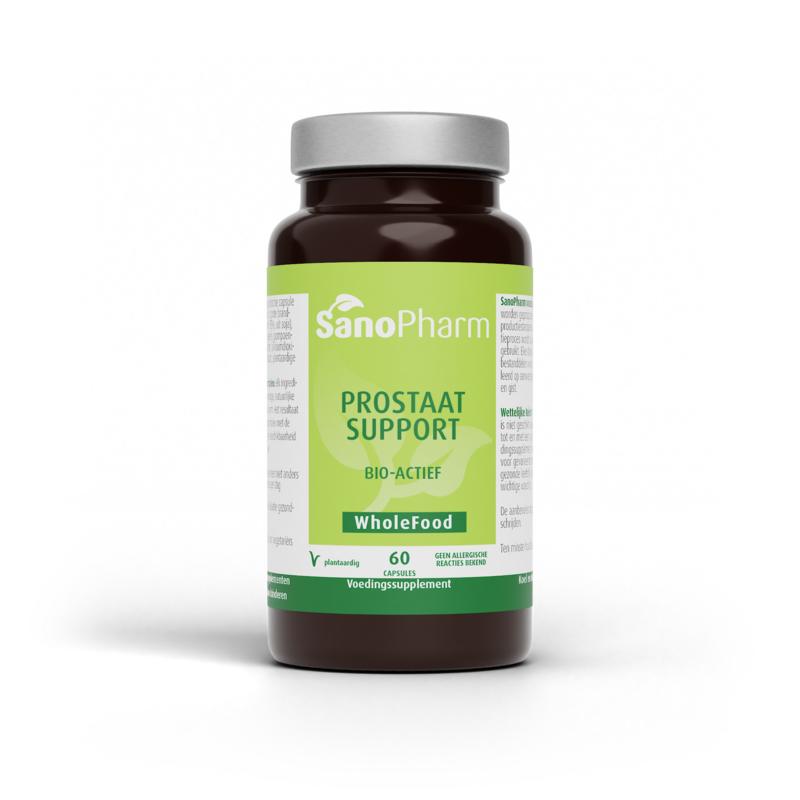 Sanopharm Prostaat support Wholefood (60 capsules)