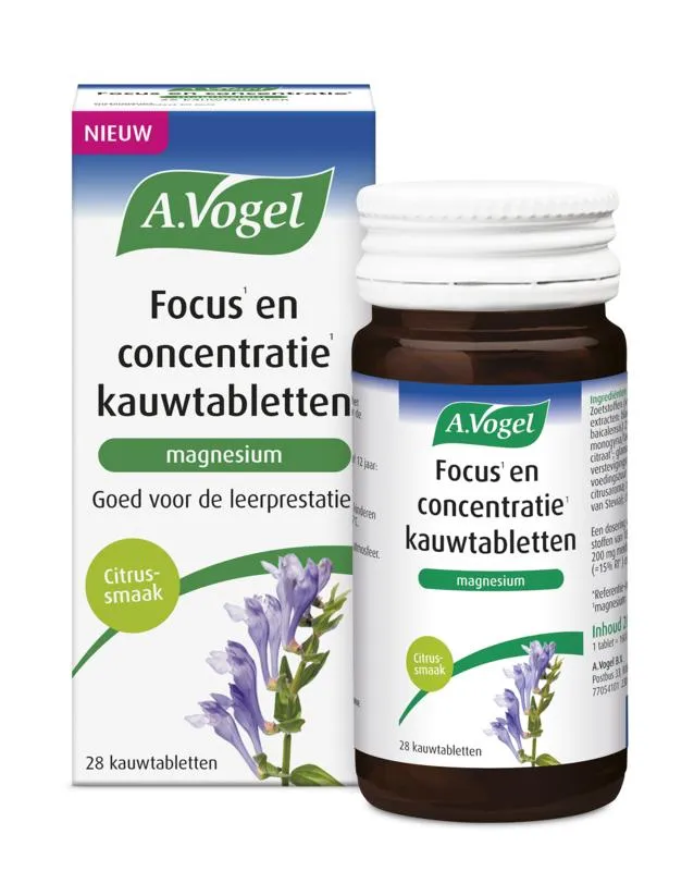 A.Vogel Focus en Concentratie (28 kauwtabletten)