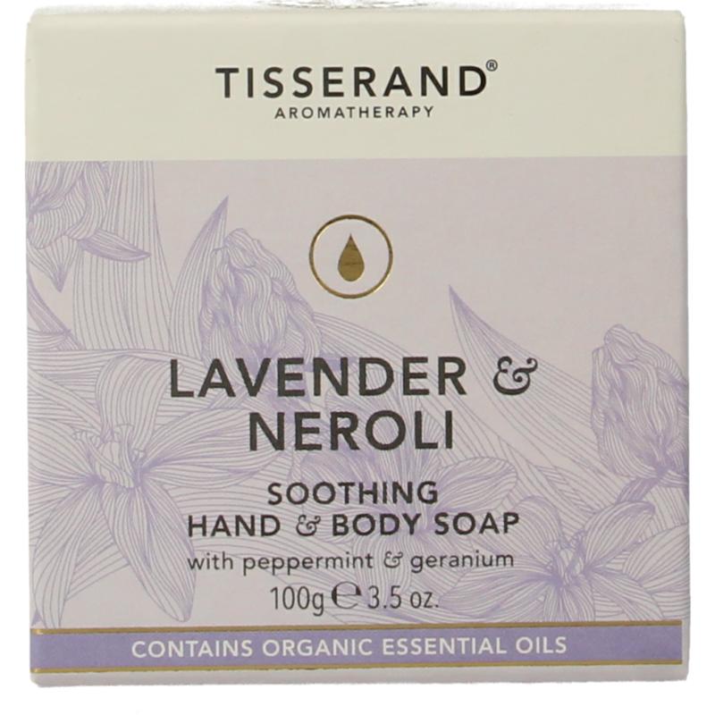 Tisserand Zeep lavendel & neroli (100 gr)