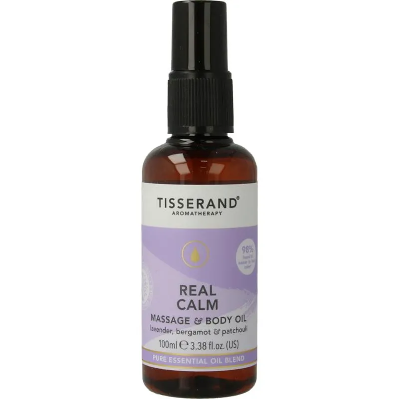 Tisserand Real calm massage & body oil (100 ml)