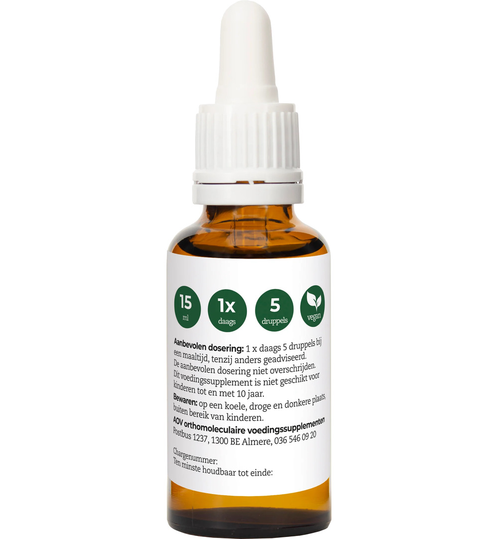 Aov 424 Vitamine D3 25Mcg Vegan (15 ml)