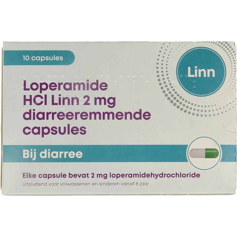 Linn Loperamide 2mg (10 capsules)