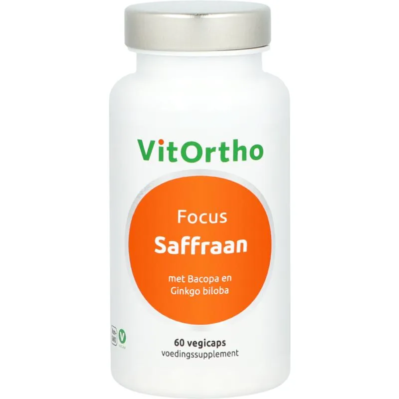 Vitortho Saffraan Focus (60 vega capsules)