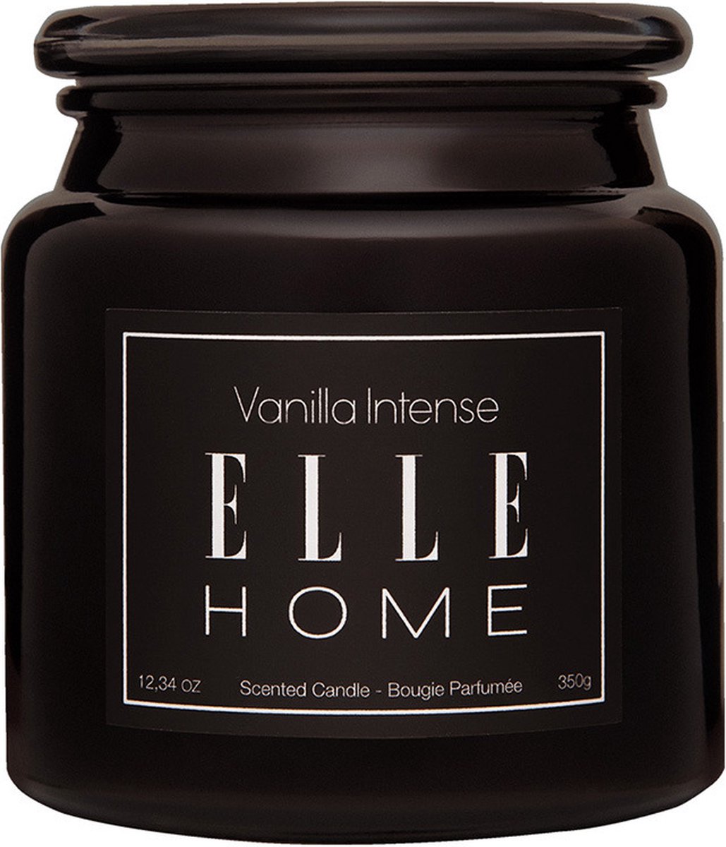 Elle Home Vanilla intense candle jar (350 gr)