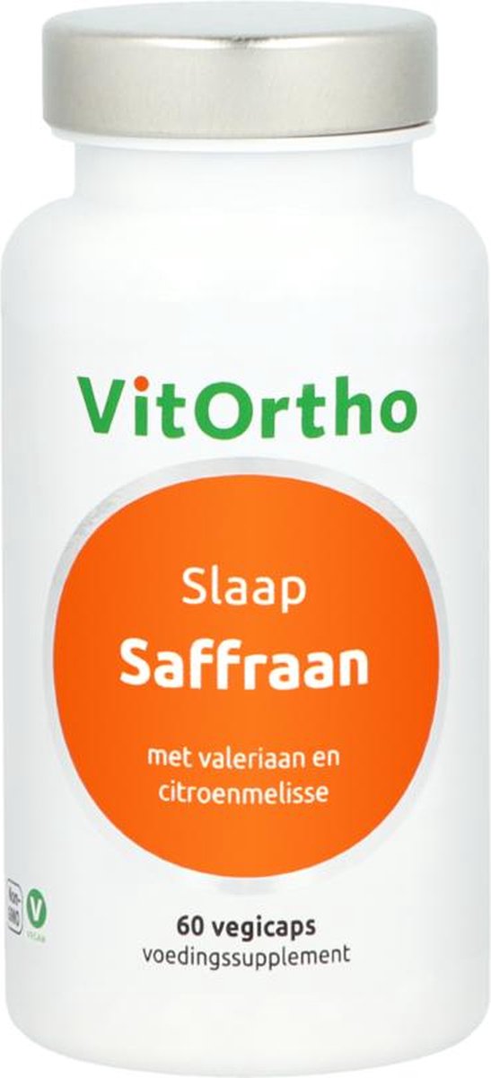 Vitortho Saffraan Slaap (60 vega capsules)