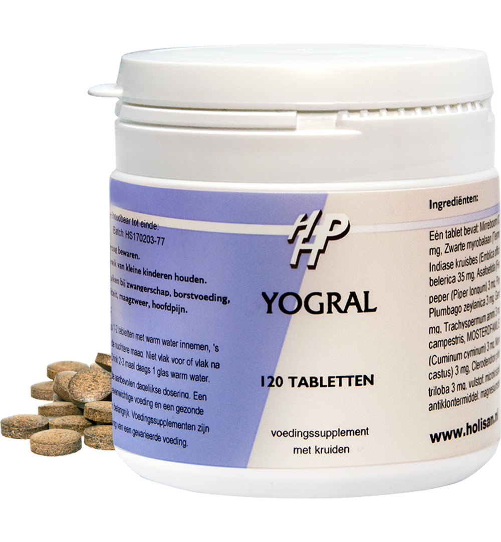 Holisan Yogral (120 tabletten)