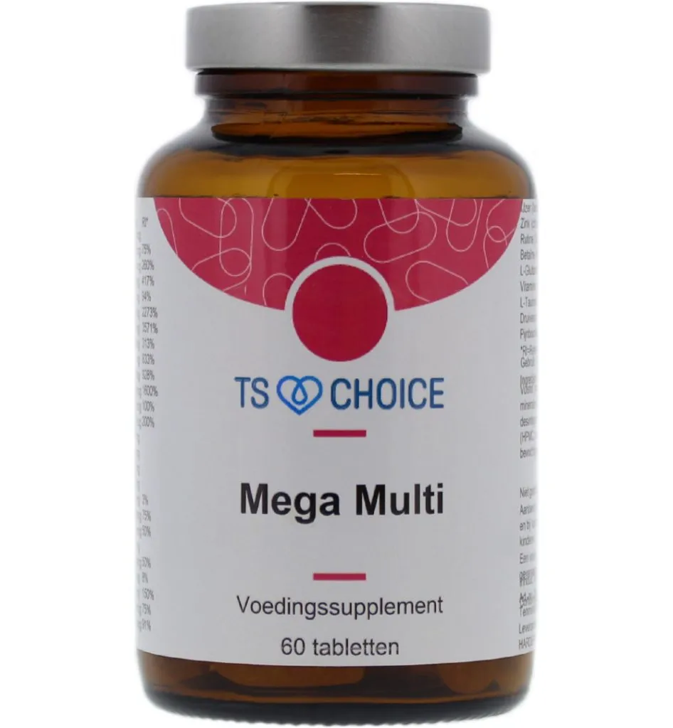 TS Choice Mega multi (60 tabletten)