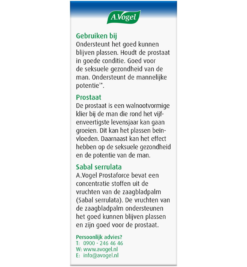 A.Vogel Prostaforce (30 capsules) - image 3
