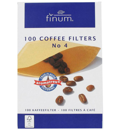 Finum Koffiefilters no.4 (100 stuks)