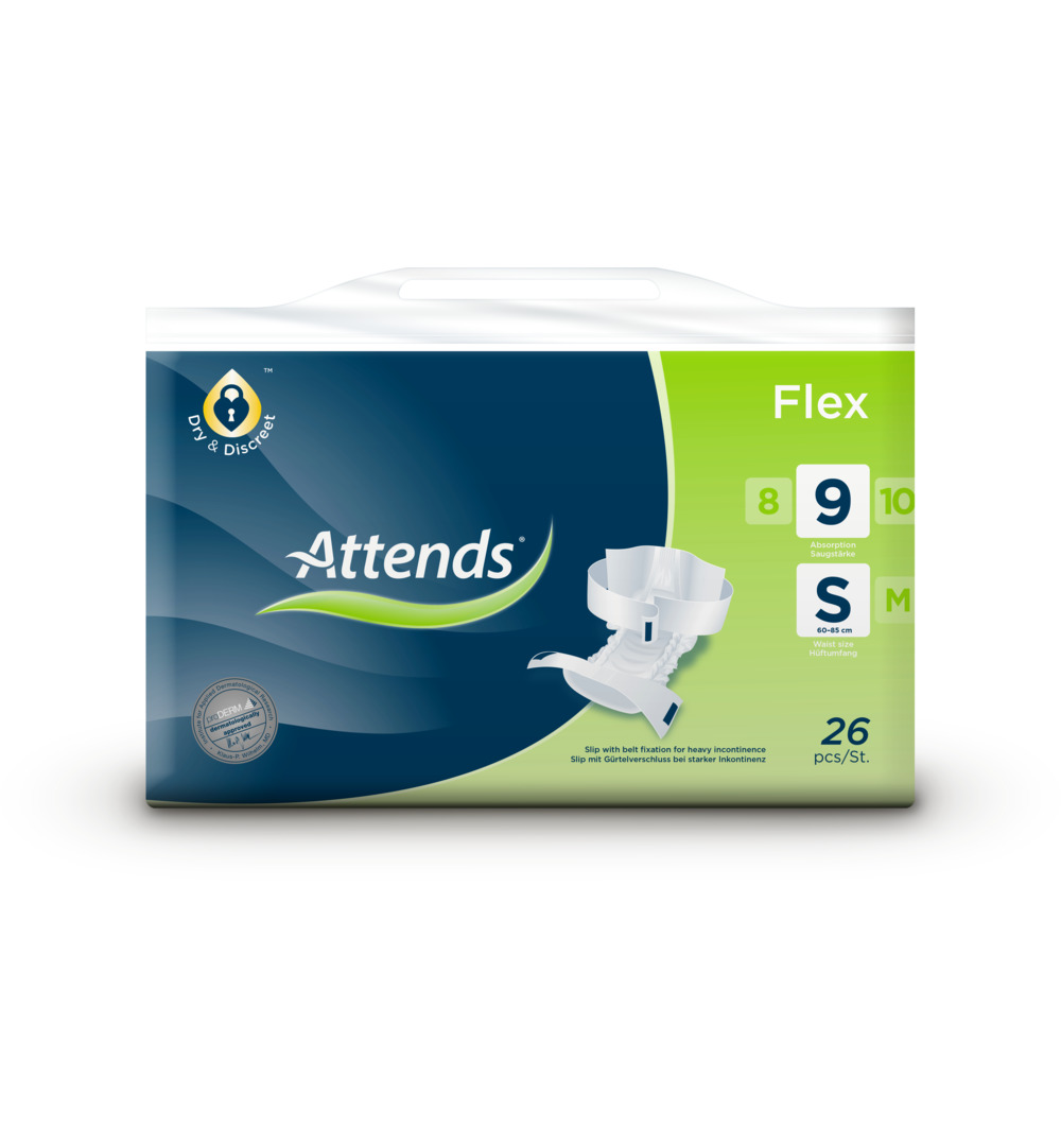 Attends Flex 9 Maat S (26 Stuks)