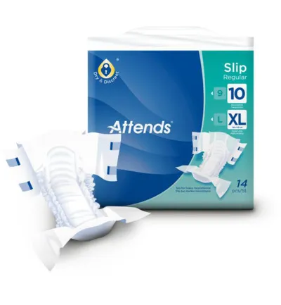 Attends Slip regular 10 maat XL (14 stuks)