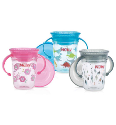 Nuby Wonder cup 240ml 6+ maanden (1 stuk)