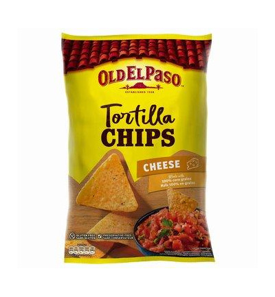 Old El Paso Tortilla chips cheese (185 gr)