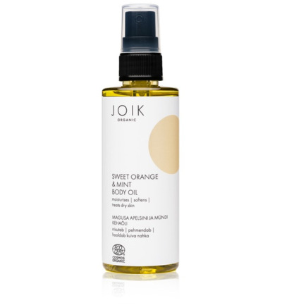 Joik Sweet orange & mint body oil vegan (100 ml)
