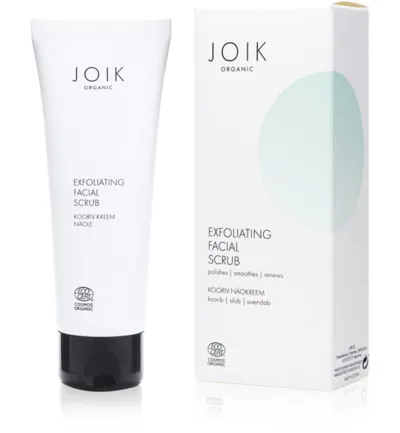 Joik Exfoliating facial scrub organic (75 ml)