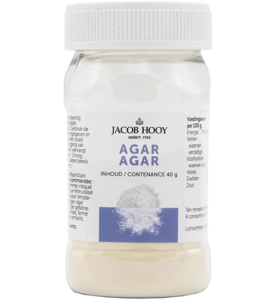 Jacob Hooy Agar agar (40 gr)