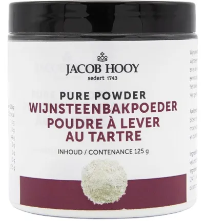 Jacob Hooy Wijnsteenbakpoeder (125 gr)