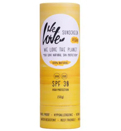 We Love The Planet Sunscreen Stick Spf30 Vegan (50 gr)