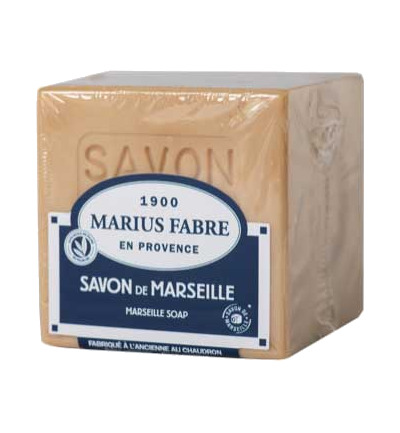 Marius Fabre Savon Marseille zeep blanc in folie (400 gr)