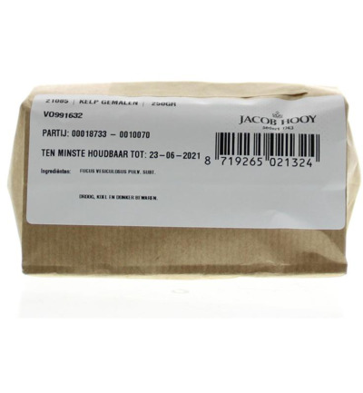 Jacob Hooy Kelp gemalen (250 gr)