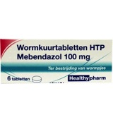 Healthypharm Mebendazol/Wormkuur (6 tabletten)