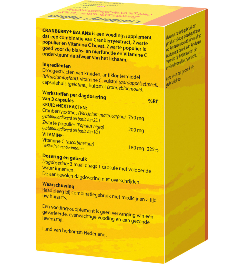 Bloem Cranberry+ Balans (60 capsules)