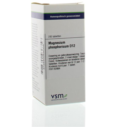 VSM Magnesium phosphoricum D12 (200 tabletten)