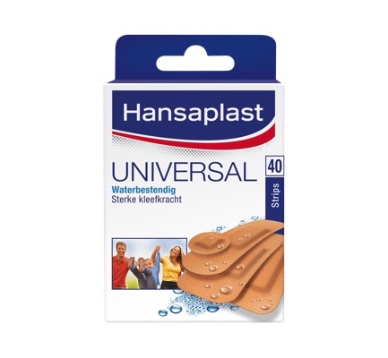 Hansaplast Water resistant universal strips (40 stuks)