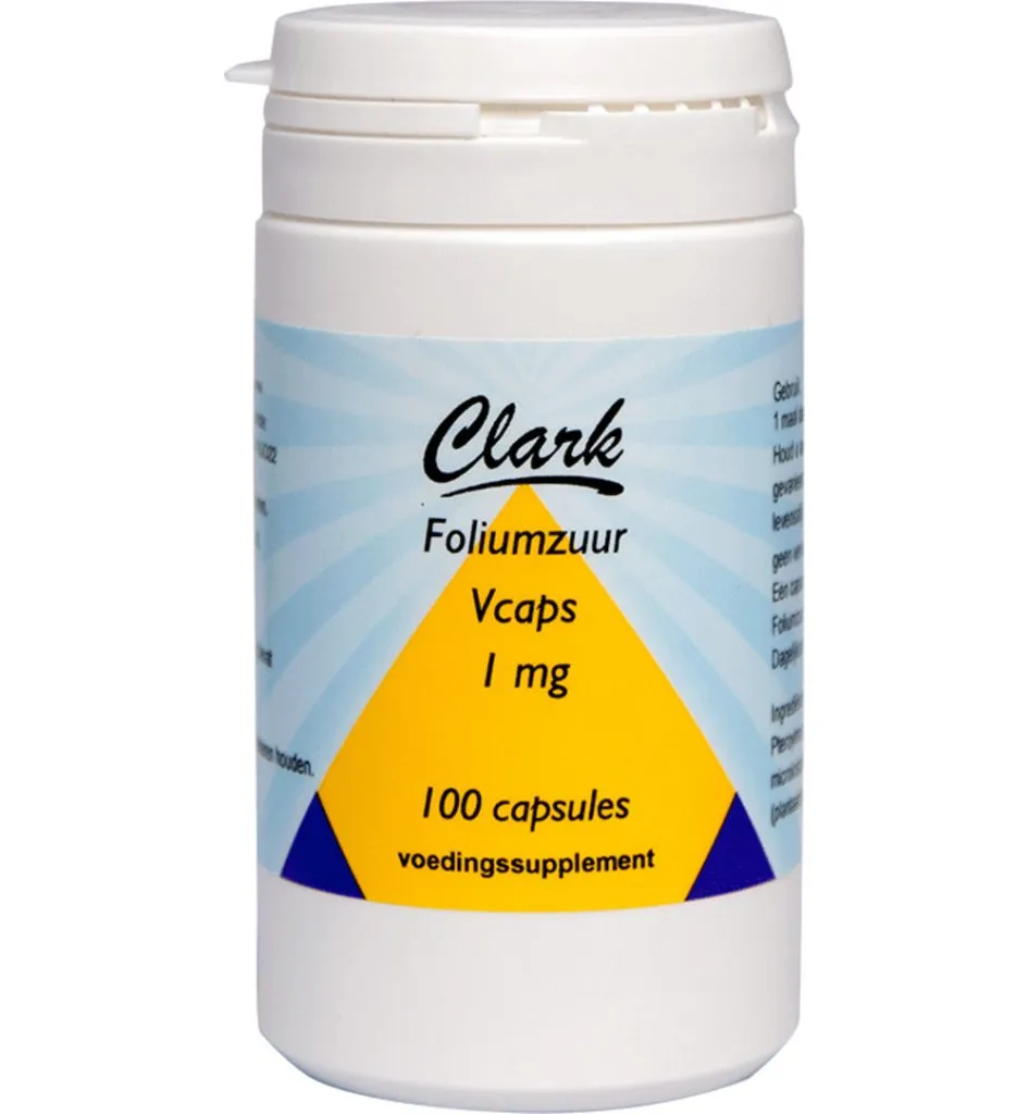 Clark Foliumzuur 1mg (100 capsules)