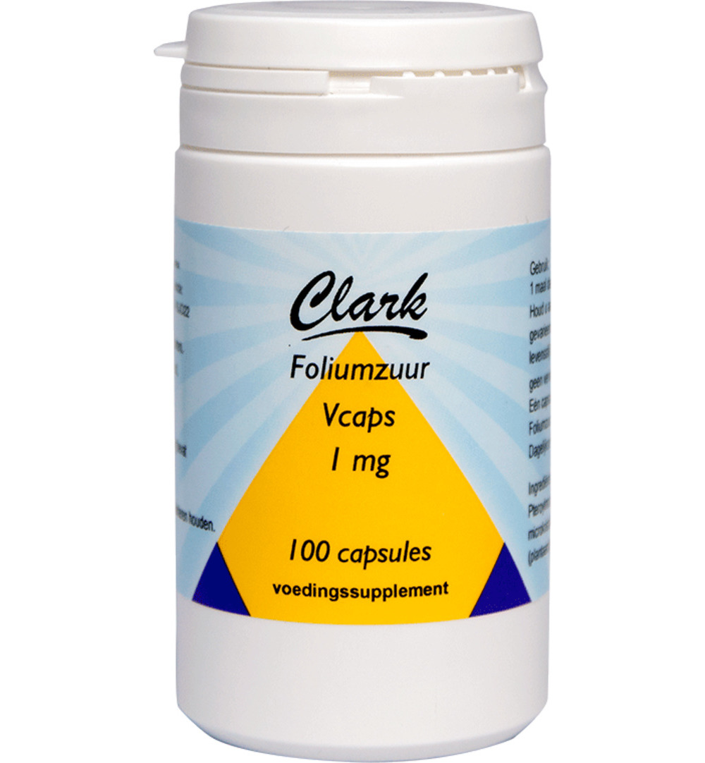 Clark Foliumzuur 1mg (100 capsules)