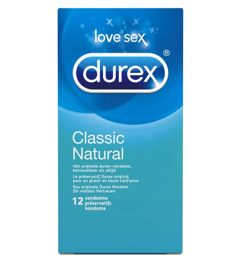 Durex Classic natural (12 stuks)