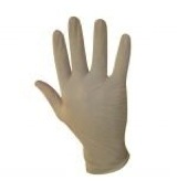 cmt Onderzoekshandschoen latex naturel gepoederd L (100 stuks)