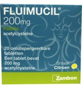 Fluimucil Pastilles (20 stuks)