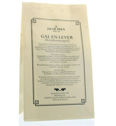 Jacob Hooy Gal en leverkruiden (100 gr)