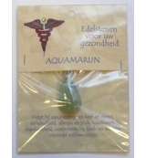 Steengoed Hanger gezondheidssteen aquamarijn (1 stuk)