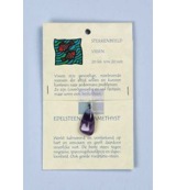 Steengoed Sterrenbeeldsteen hanger vissen (1 stuk)